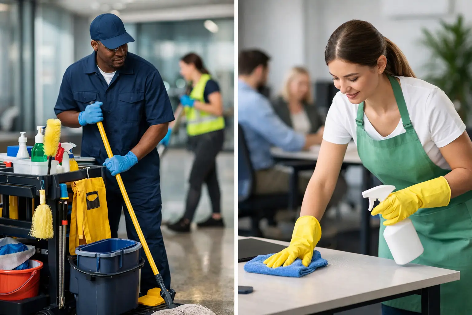 Janitorial Service vs In-House Cleaning Compared