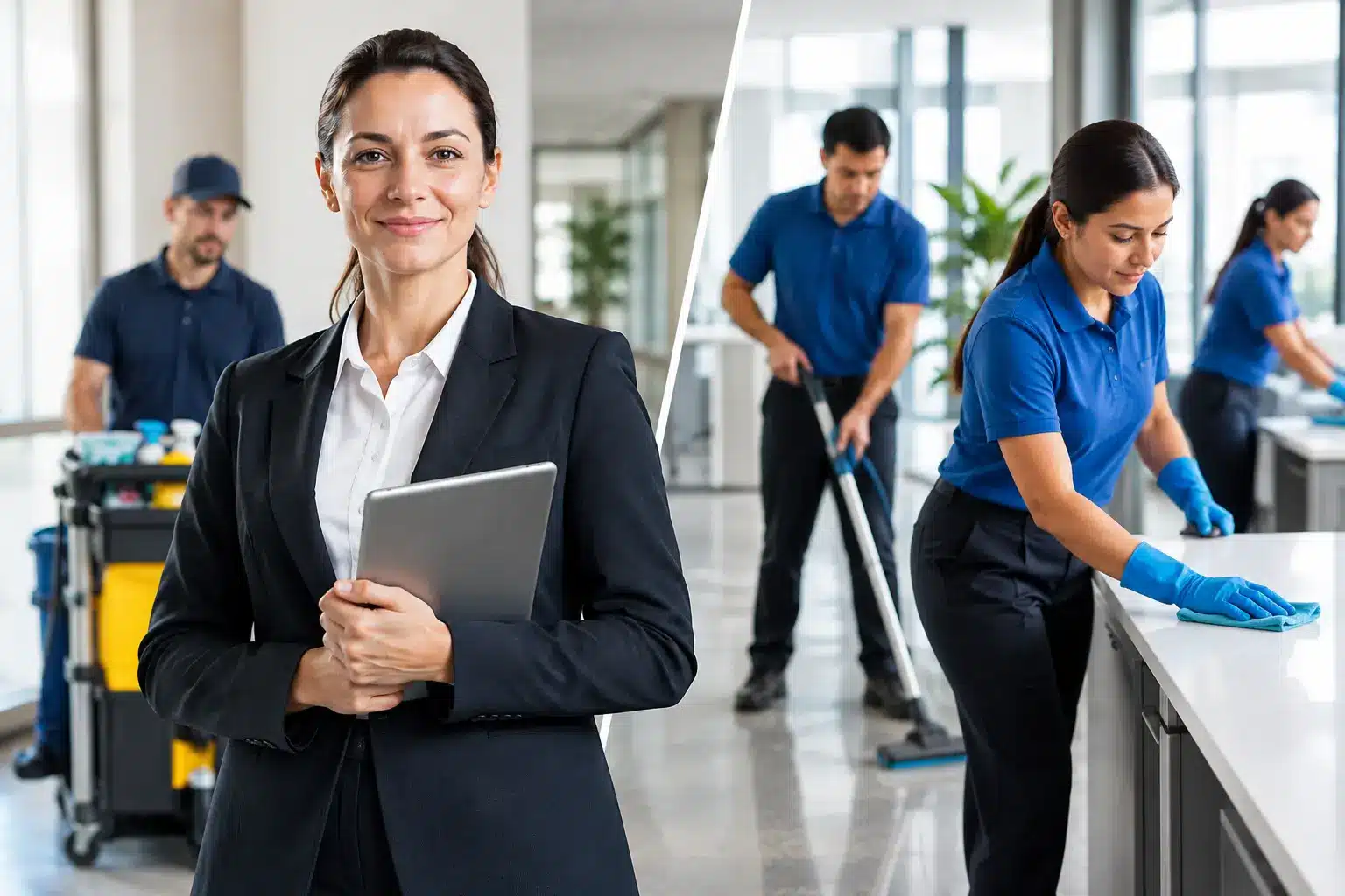 Cleaning Contractor Versus Employees Compared
