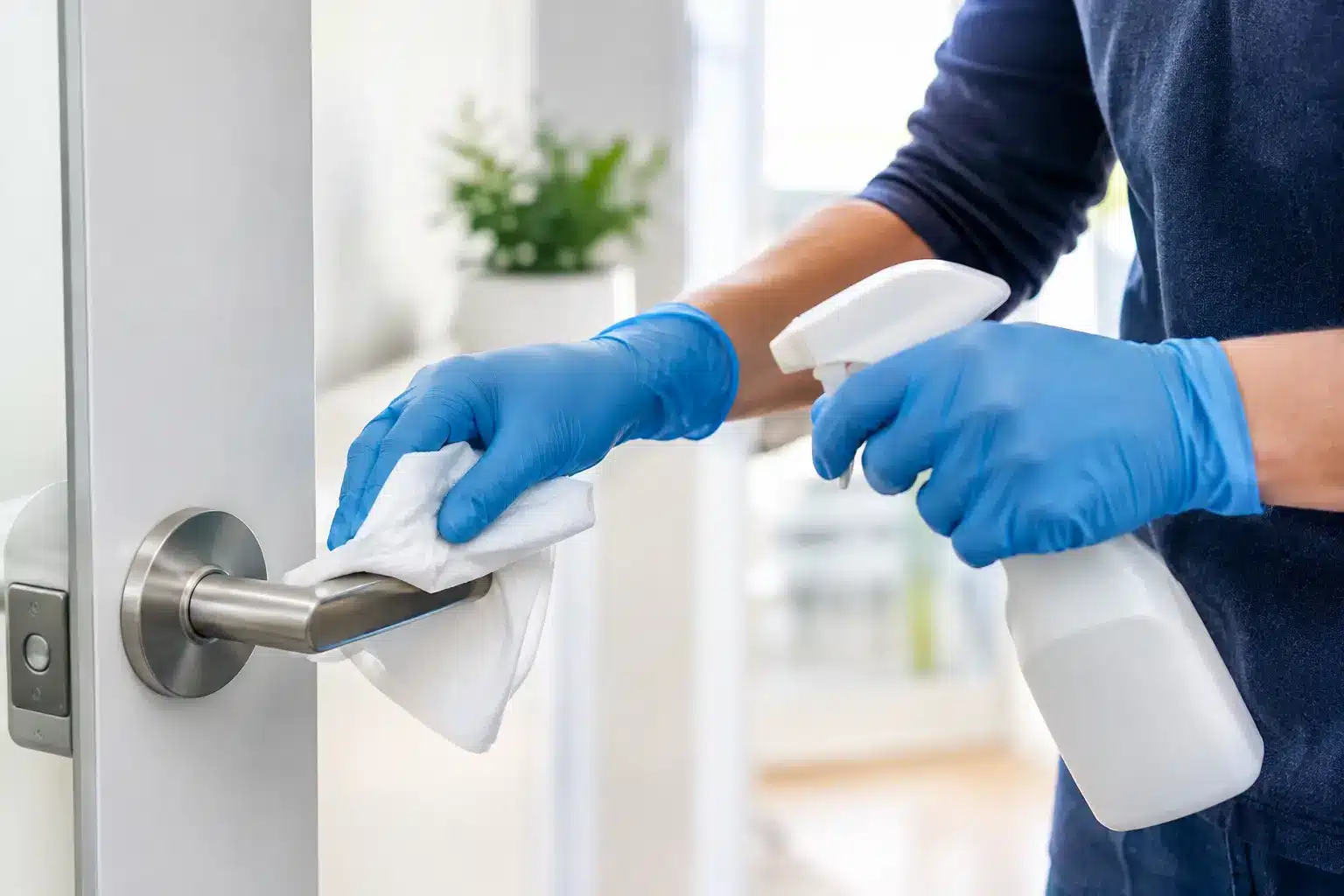 How to Disinfect High Touch Surfaces Safely