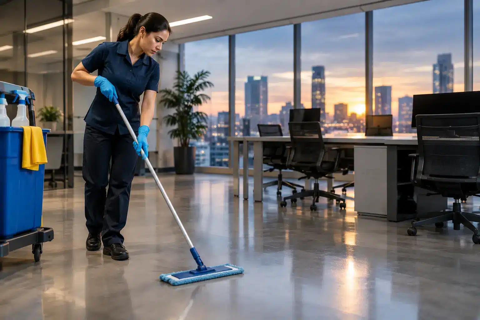 Why Commercial Cleaning After Business Hours Works